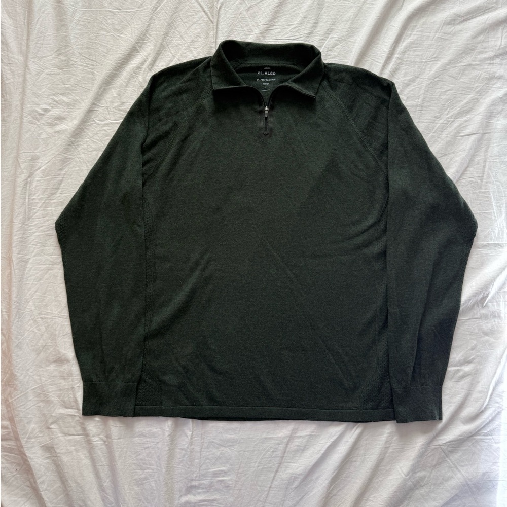 01.Algo performance 1/4 zip sweater Men’s L